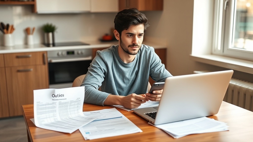 Woman and man reviewing insurance quotes on laptops in a modern office setting, representing Liberty Mutual and Geico side-by-side comparison.